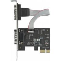 Delock 90001 PCI Express x1-kaart naar 2 x seriële RS-232 - thumbnail