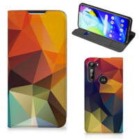 Motorola Moto G8 Power Stand Case Polygon Color - thumbnail