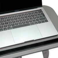 VALUE schootblad / laptop-/tabletblad met kussen, grijs - thumbnail