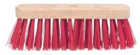 Schuurborstel met PVC haren, uit ongelakt hout, 29 cm - thumbnail