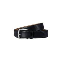 JACK & JONES leren riem zwart - thumbnail
