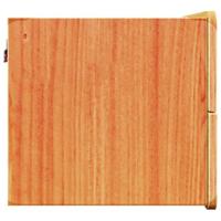 Nachtkastje 2 pcs Bruin 39 x 34 x 33 cm Massief grenenhout - thumbnail