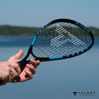 Badmintonracket Schildkröt Zwart/Blauw - thumbnail