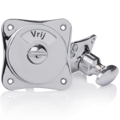 De Oude Deurklink WC Slot - Draaiknop vrij/bezet glanzend nikkel De Oude Deurklink WC Slot - Draaiknop vrij/bezet glanzend nikkel