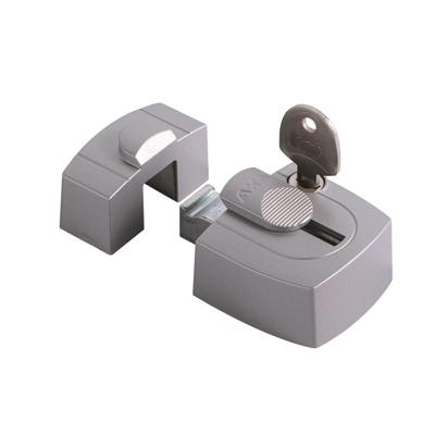 AXA veiligheidsoplegslot 3015 - SKG* - binnendraaiend stomp - Silverline - 3015-00-90/G