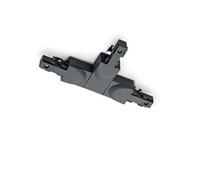 Trio 2-fase zwarte T-verbinderDuoline mat zwart - 702332