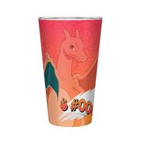 Pokemon - Charizard Large Premium Glass - thumbnail