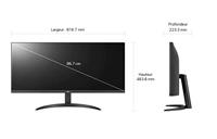 LG 34WP500-B Ultrabrede LG IPS-monitor (2560 x 1080, 21:9, 250nits, 1000:1, 75Hz, 5ms, 86,6 cm, AMD Freesync, HDR10), zwart - thumbnail