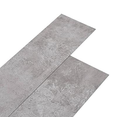 VidaXL Vloerplanken zelfklevend 5,02 m² 2 mm pvc aardegrijs