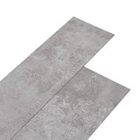 VidaXL Vloerplanken zelfklevend 5,02 m² 2 mm pvc aardegrijs - thumbnail