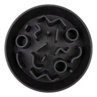 District 70 Bamboo slowfeeder donkergrijs voor de hond 21 cm - thumbnail