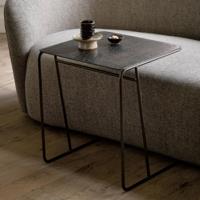 Ethnicraft Bijzettafel 'Ellipse' Minerals, 45 x 40cm, kleur Umber - thumbnail