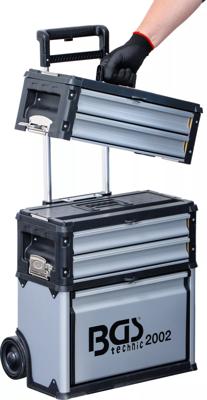 BGS technic Hard Shell Tool Box Attachment with 2 Drawers