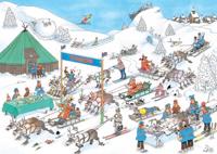 Jumbo Jan van haasteren legpuzzel - race, 500st. - thumbnail