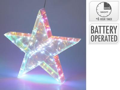 Ster regenboog led 40 cm Nampook - Nampook