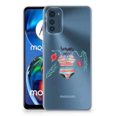 Motorola Moto E32/E32s Telefoonhoesje met Naam Boho Summer Motorola Moto E32/E32s Telefoonhoesje met Naam Boho Summer