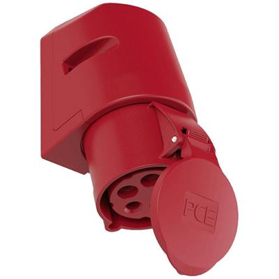 PCE 125-6R CEE-wandcontactdoos 32 A 5-polig 400 V 1 stuk(s)