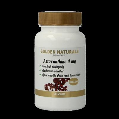Golden Naturals Astaxanthine 4mg 60 Capsules