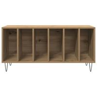 Platenkast met plank Oud hout 100 x 38 x 48 cm Bewerkt hout - thumbnail