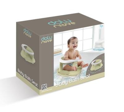 Dolu Baby Badzitje Pastelgroen/Wit Dolu Baby Badzitje Pastelgroen/Wit