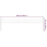 VidaXL Badmintonset met 4 rackets en net 620x151 cm - thumbnail