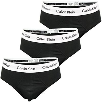Calvin Klein 3-Pack Heren heup slips - Hip Brief - Katoenen heren onderbroeken - Elastische band