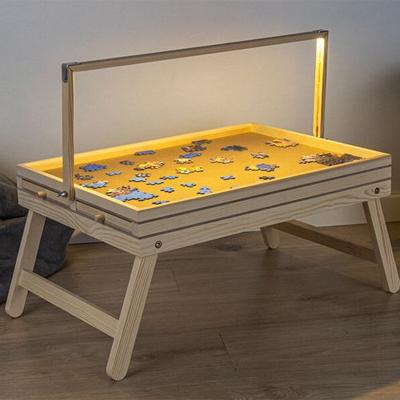 Hi Puzzelplaat met opberglades - Incusief verlichting - 1.000 Stukjes