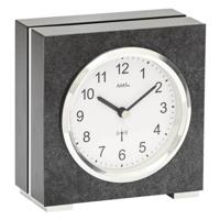 AMS F5152 Tafelklok zendergestuurd hout 13 x 12 cm - thumbnail