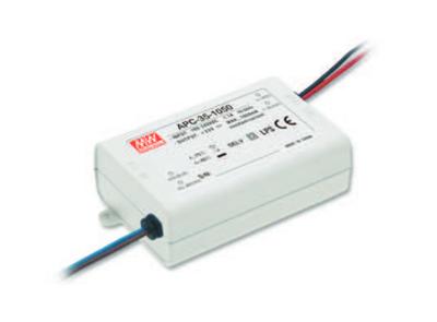 MEAN WELL APC-35-350 LED-driver Constante stroomsterkte 35 W 0.35 A 28 - 100 V/DC Niet dimbaar, Overbelastingsbescherming 1 stuk(s)