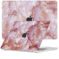 Lunso MacBook Air 13 inch (2022-2026) cover hoes - case - Marble Finley - thumbnail