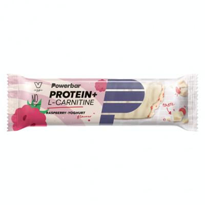 PowerBar Protein Plus L-Carnitina Energiereep Framboos x30