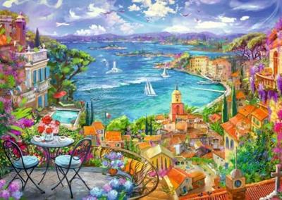 Ravensburger legpuzzel st. tropez - 1000st. Ravensburger legpuzzel st. tropez - 1000st.