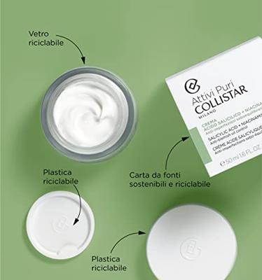 Collistar Attivi Puri Salicylic Acid + Niacinamide Daycream 50ml Collistar Attivi Puri Salicylic Acid + Niacinamide Daycream 50ml