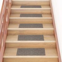 VidaXL Trapmatten zelfklevend 30 stuks 60x25 cm beige rechthoekig - thumbnail