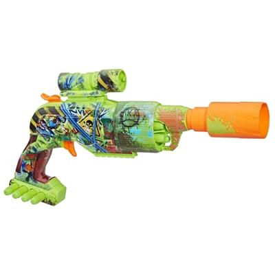 Nerf Zombie Driller, Dart Blaster, Draaiende Cilinder, Leeftijd 8+