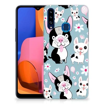 Samsung Galaxy A20s | TPU Hoesje | Hondjes