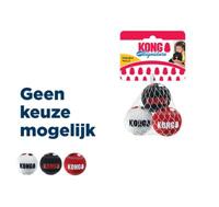 KONG SIGNATURE SPORT BALLS ASSORTI 5X5X5 CM 3 ST - thumbnail