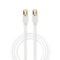 Nedis CCBW85221WT10 Netwerkkabel Cat6 S/ftp Rj45 (8p8c) Male - Rj45 (8p8c) Male 1,0 M Wit - thumbnail