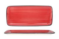 Bonna Serveerschaal - Aura Passion - Porselein - 34x16 cm - set van 2 - thumbnail