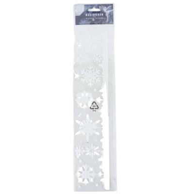 Raamsticker sneeuwvlok 40 cm | 24 stuks