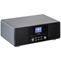 Reflexion HRA19DAB/GR Radio DAB+, DAB, VHF (FM) MP3, CD, DAB+, Bluetooth, AUX, FM Incl. afstandsbediening, Incl. luidspreker, Wekfunctie Grijs - thumbnail