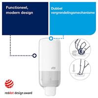 Zeepdispenser Tork S4 Elevation 1000ml wit 561500 - thumbnail