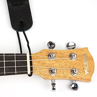 Cascha HH 2200 ukelele draagband jacquard regenboog