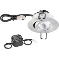 EVN PC20N61402 PC20N61402 LED-inbouwlamp LED LED vast ingebouwd 6 W Aluminium - thumbnail