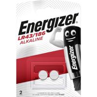 Batterij energizer lr43 alkaline 2st - thumbnail