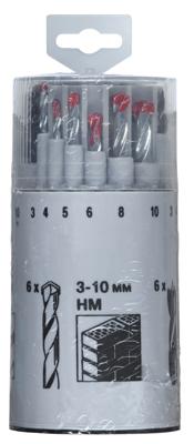 kwb 429690 HSS Metaal-spiraalboorset 18-delig 3 mm, 4 mm, 5 mm, 6 mm, 8 mm, 10 mm DIN 338 Cilinderschacht 18 stuk(s)