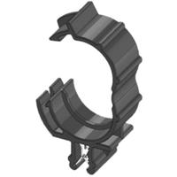 WKK Kantenclip Insteekbaar ART005915 Bundel-Ø (vast)=17 mm Hittebestendig, Kabelbundeling langs montage Zwart 1 stuk(s) - thumbnail