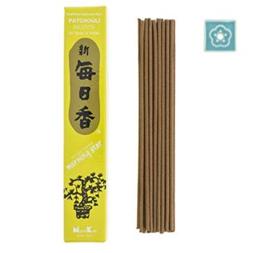 Japanse Wierook Set - Patchouli Morningstar - 50 Stokjes Japanse Wierook Set - Patchouli Morningstar - 50 Stokjes