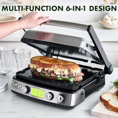 GreenPan Elite contactgrill Contact grill Grijs
