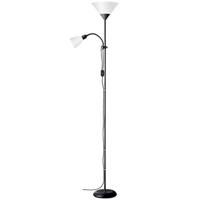 Brilliant Spari Uplight LED E27 60 W Zwart, Wit - thumbnail